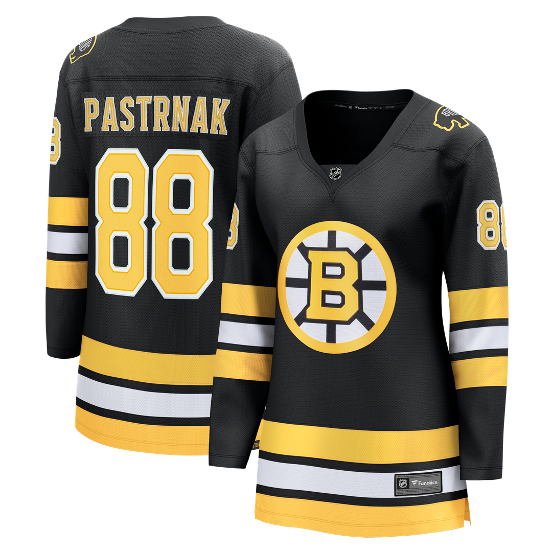 David Pastrnak Boston Bruins Fanatics Women's Home Breakaway Jersey - Black