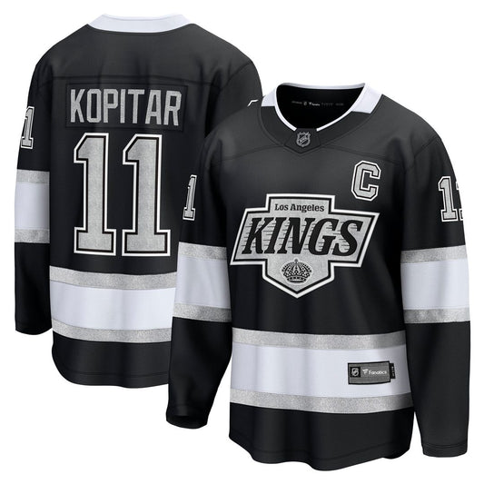 Anze Kopitar Los Angeles Kings Fanatics Home Premier Breakaway Player Jersey - Black