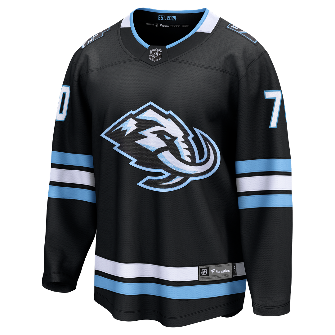 Karel Vejmelka Utah Mammoth Fanatics Home Breakaway Jersey - Black