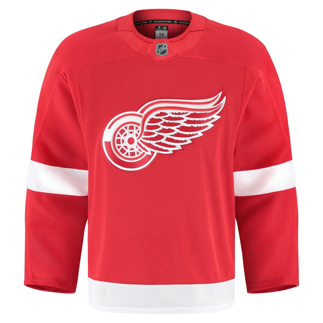 Detroit Red Wings Fanatics Home Authentic Pro Jersey - Red