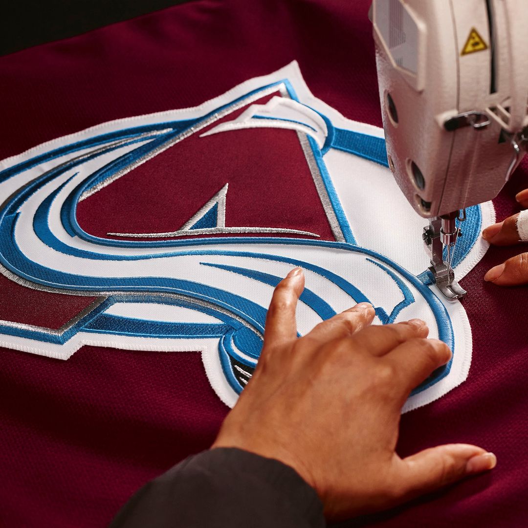 Colorado Avalanche Fanatics Home Authentic Pro Jersey - Burgundy
