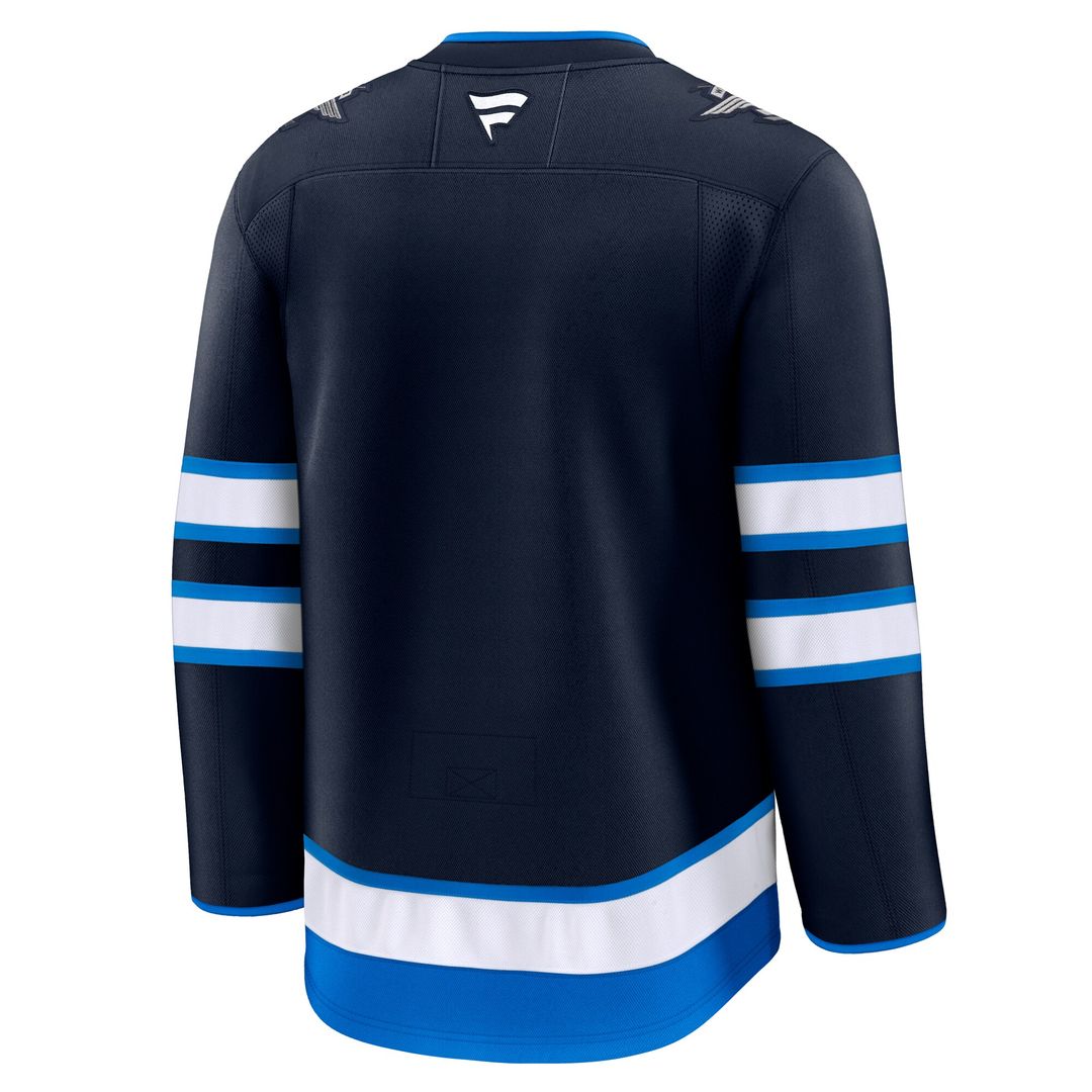 Winnipeg Jets Fanatics Home Premium Jersey - Navy