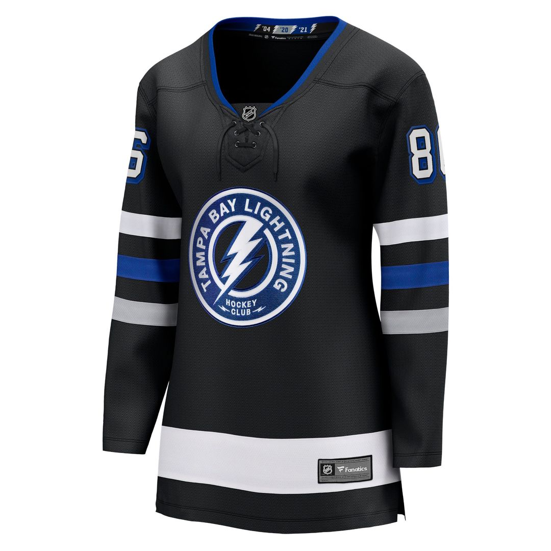 Nikita Kucherov Tampa Bay Lightning Fanatics Women's Breakaway Jersey - Black