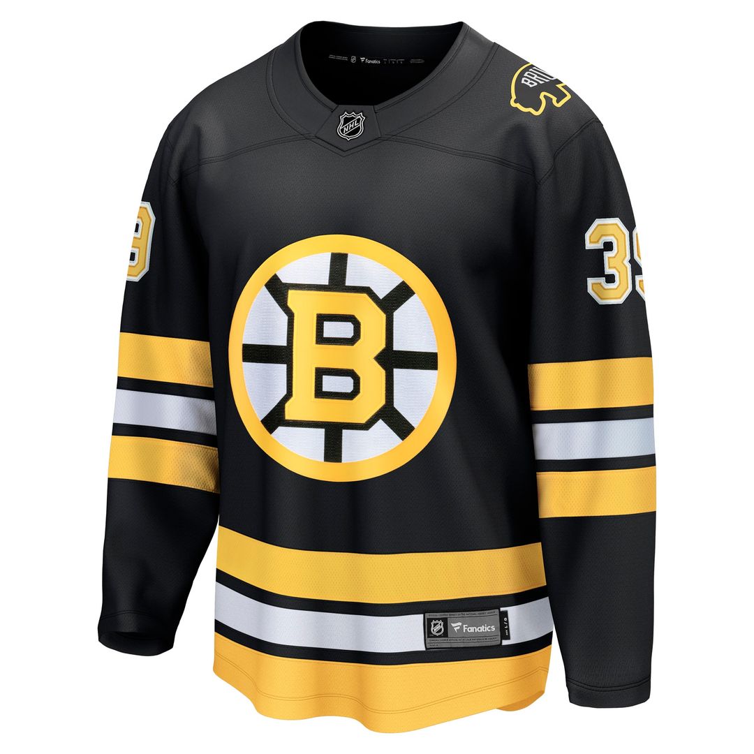 Morgan Geekie Boston Bruins Fanatics Home Breakaway Player Jersey - Black