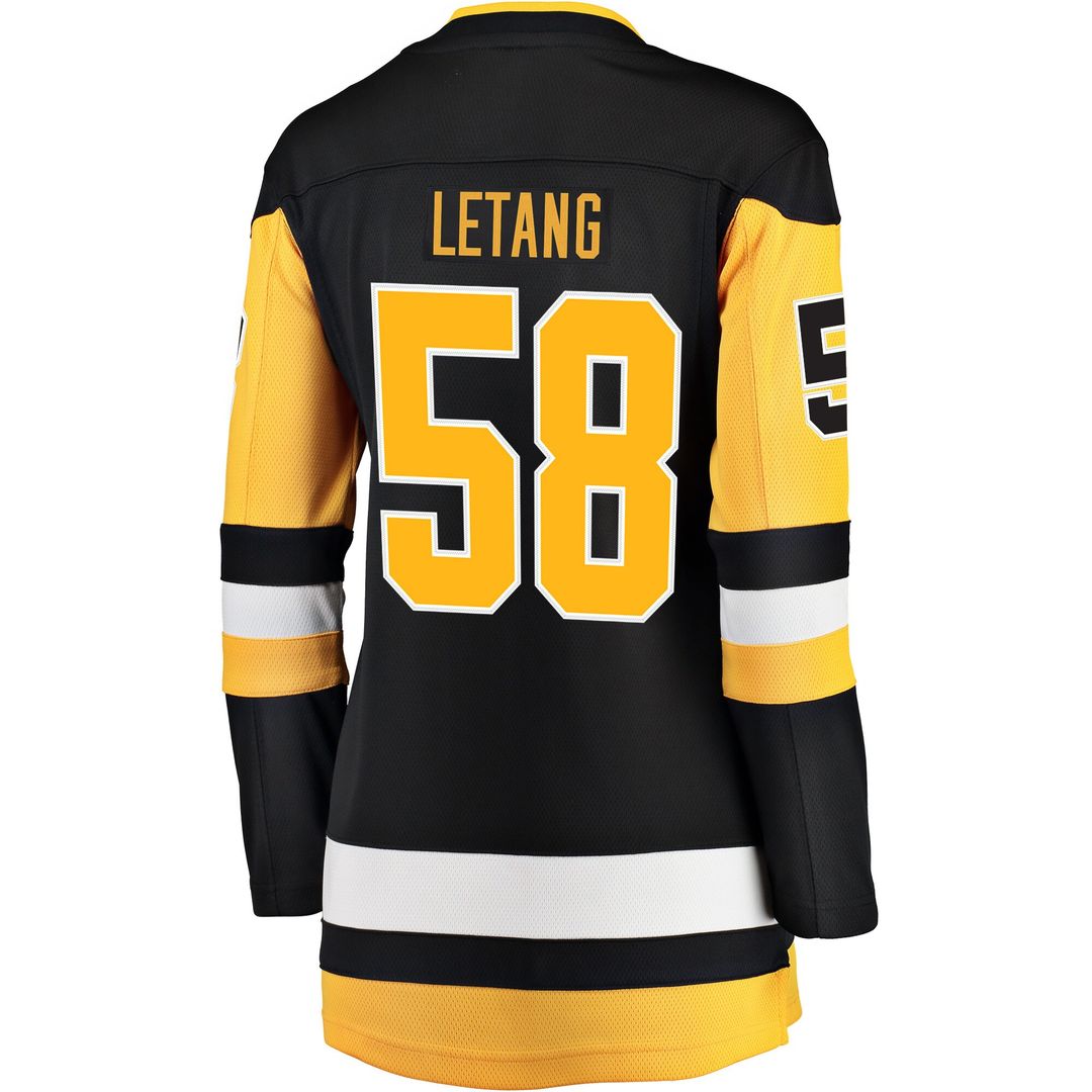 Kris Letang Pittsburgh Penguins Fanatics Women's Home Breakaway Jersey - Black