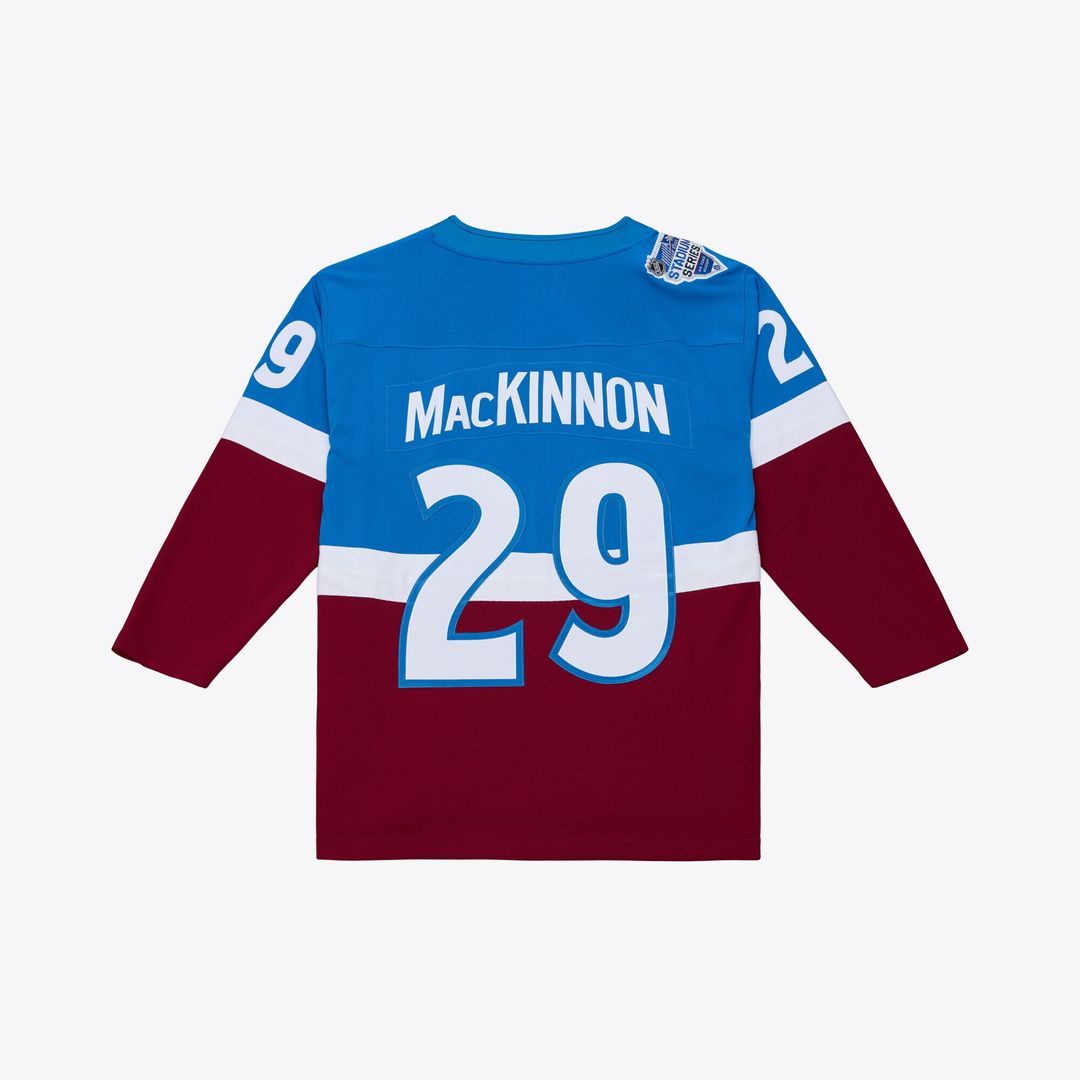 Nathan MacKinnon Colorado Avalanche Mitchell & Ness 2020 Power Play Jersey - Blue