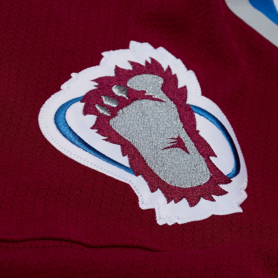 Patrick Roy Colorado Avalanche Mitchell & Ness 1995 Power Play Jersey - White