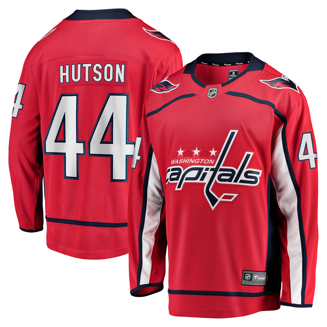 Cole Hutson Washington Capitals Fanatics Home Breakaway Jersey - Red