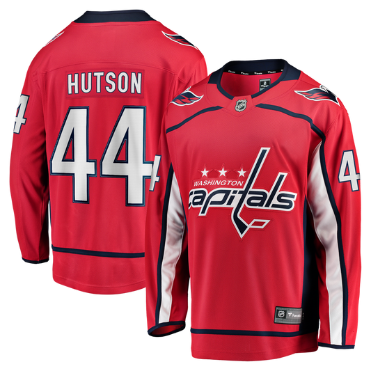 Cole Hutson Washington Capitals Fanatics Home Breakaway Jersey - Red