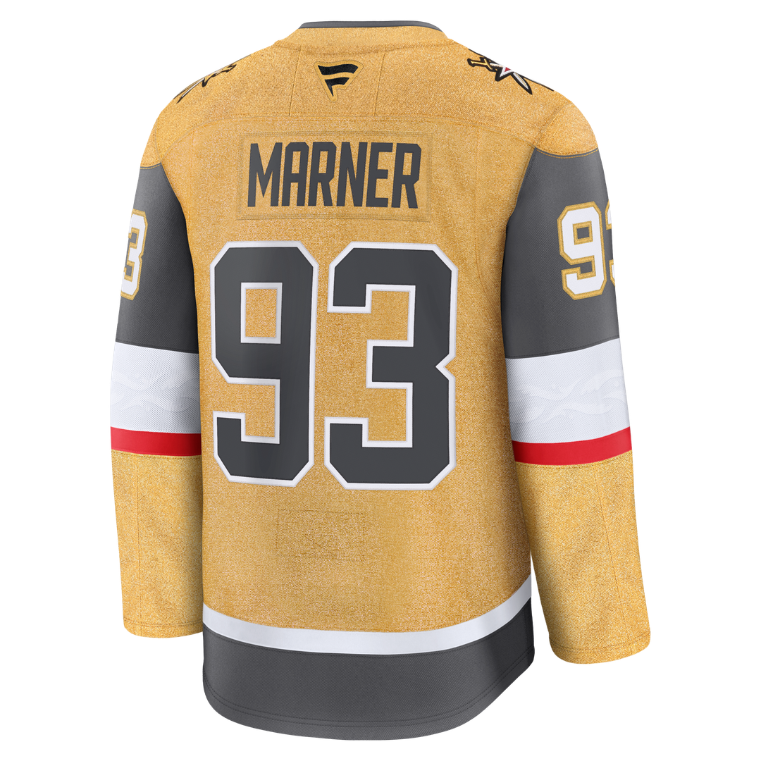 Mitch Marner Vegas Golden Knights Fanatics Home Premium Jersey - Gold