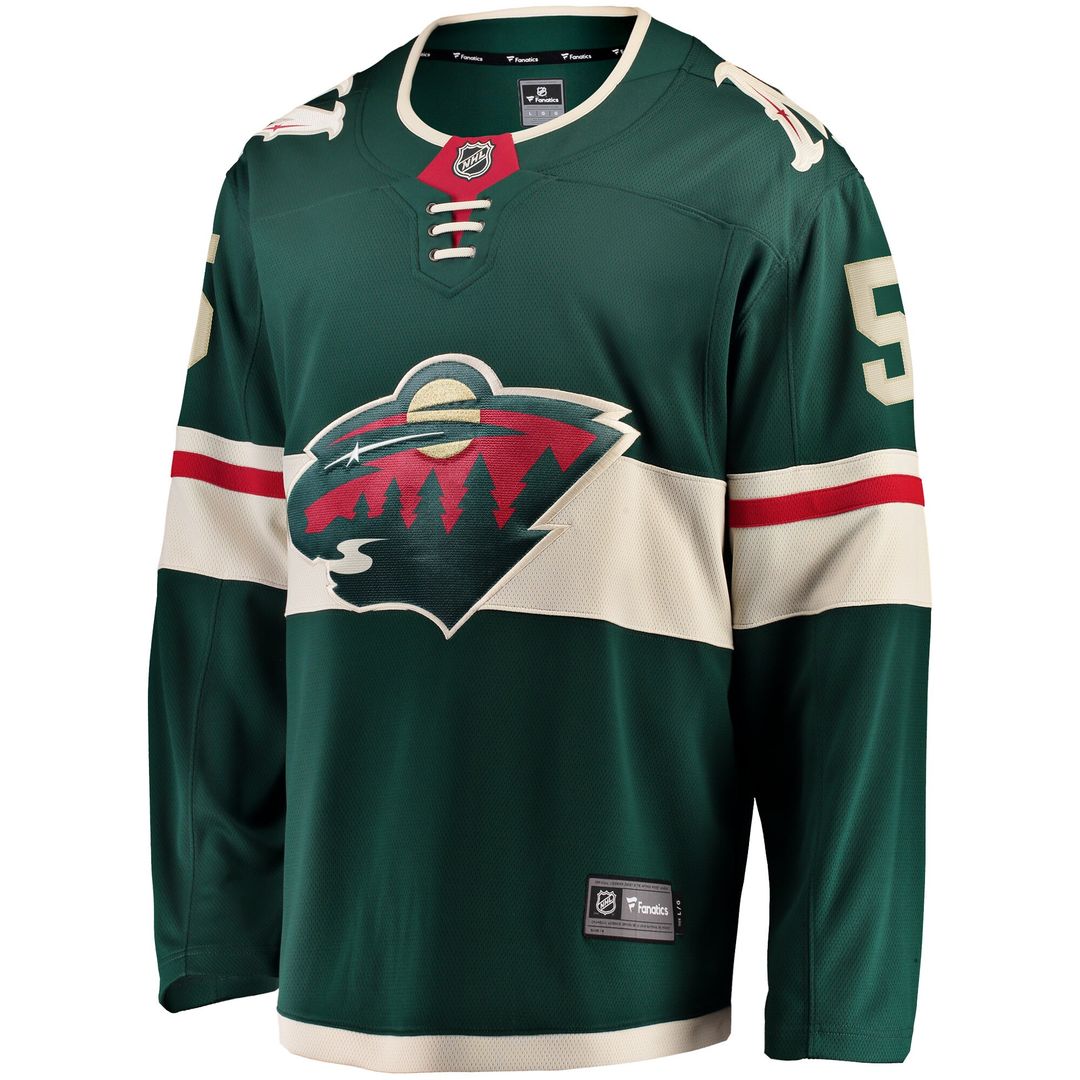 Jake Middleton Minnesota Wild Fanatics Home Breakaway Player Jersey - Green