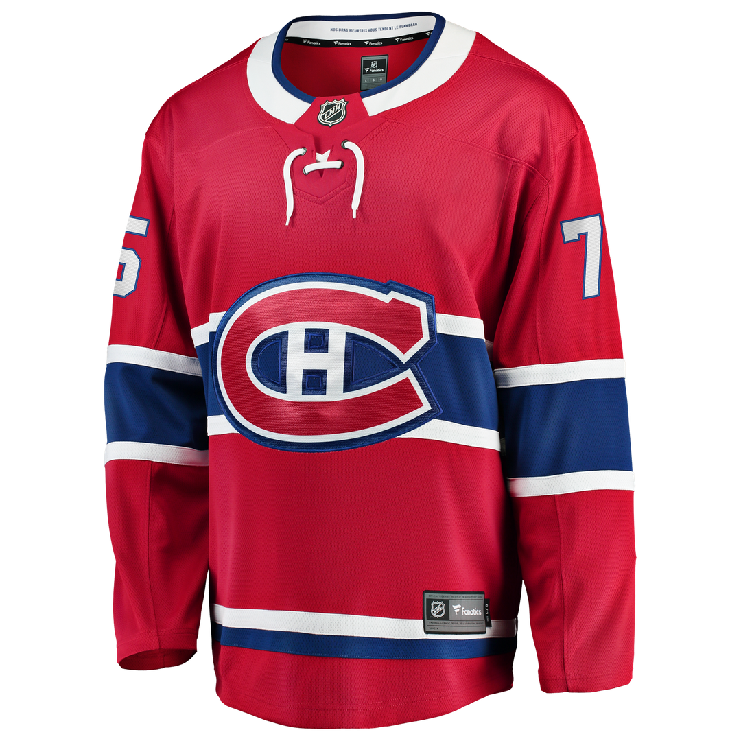 Jakub Dobes Montreal Canadiens Fanatics Home Breakaway Jersey - Red