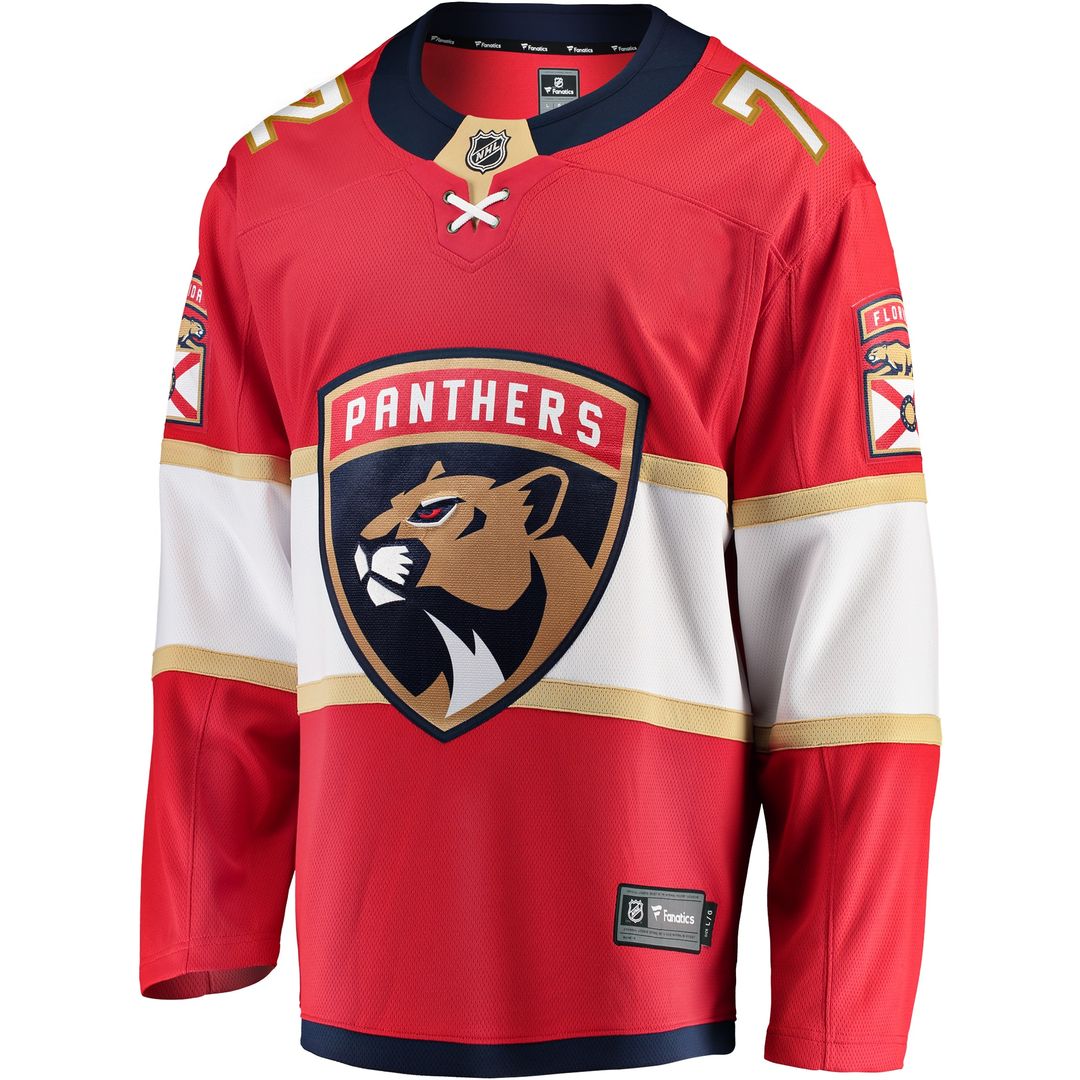 Sergei Bobrovsky Florida Panthers Fanatics Breakaway Player Jersey - Red