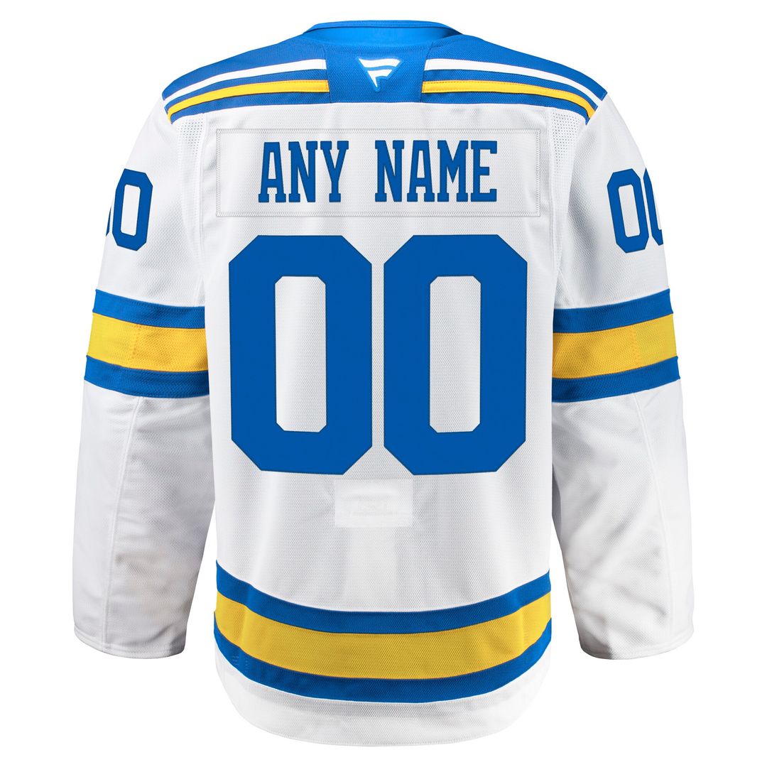 St. Louis Blues Fanatics Home Authentic Pro Custom Jersey - Blue