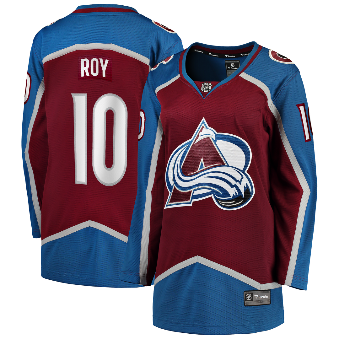 Nicolas Roy Colorado Avalanche Fanatics Women's Home Breakaway Jersey - Burgundy
