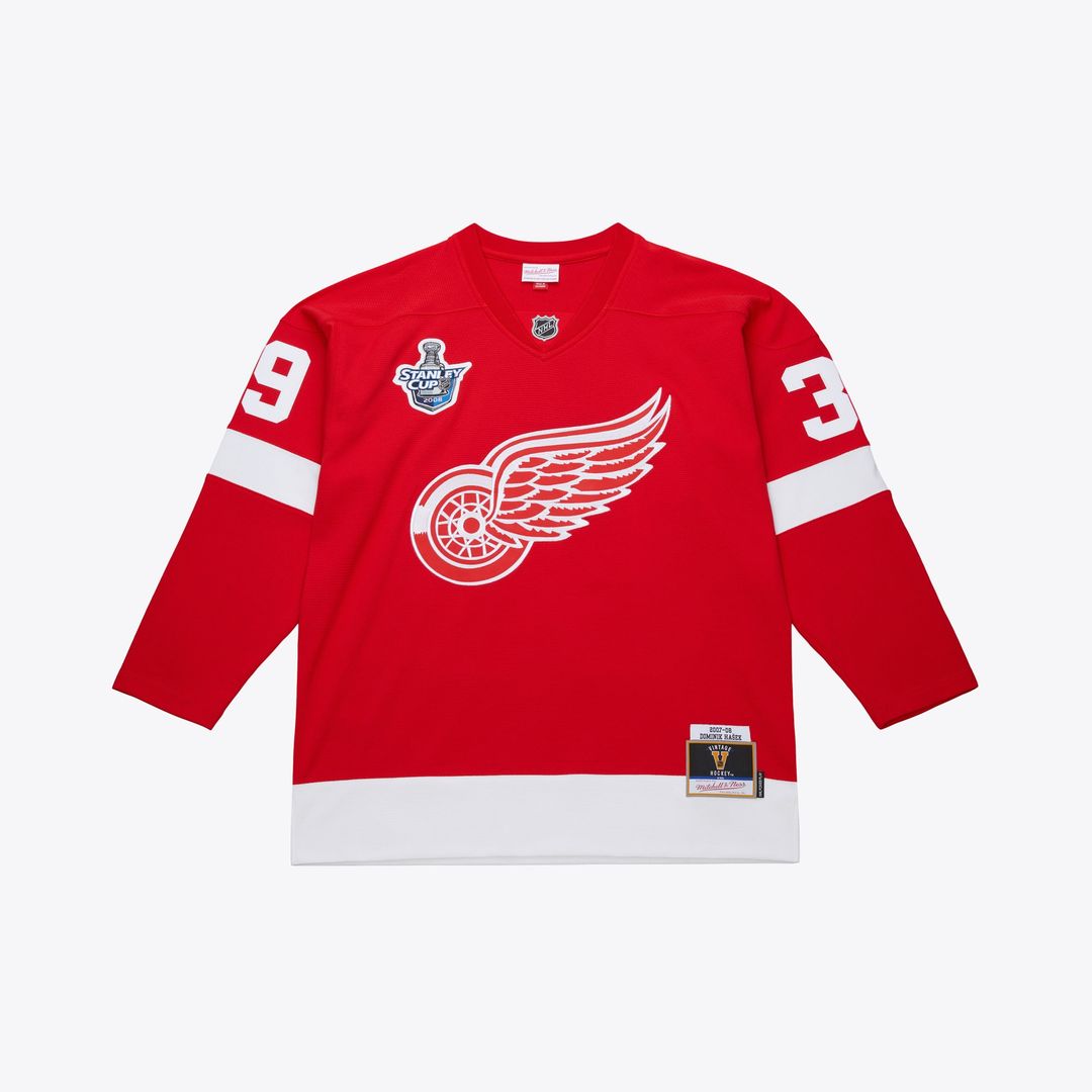 Dominik Hasek Detroit Red Wings Mitchell & Ness 2007-08 Power Play Jersey - Red