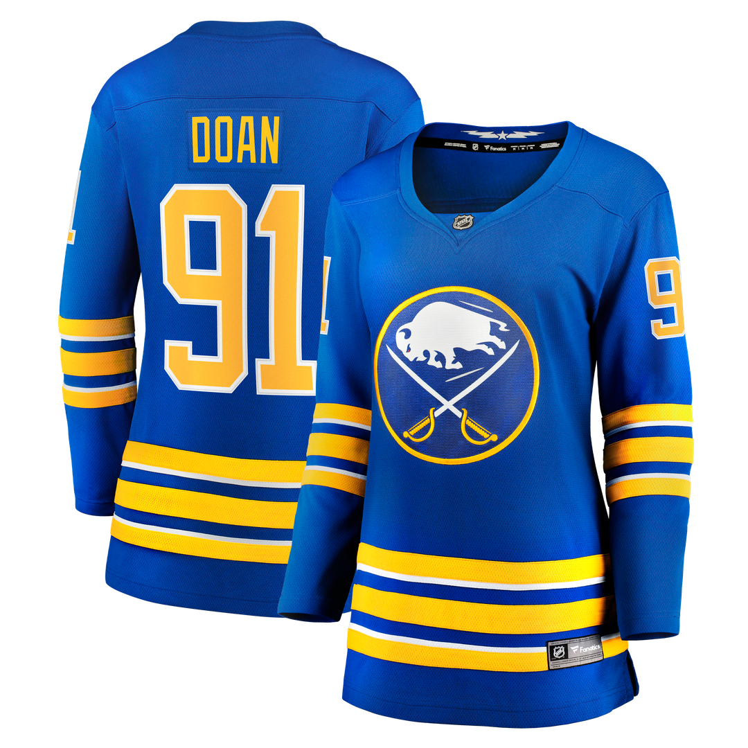 Josh Doan Buffalo Sabres Fanatics Women's Home Breakaway Player Jersey - Royal