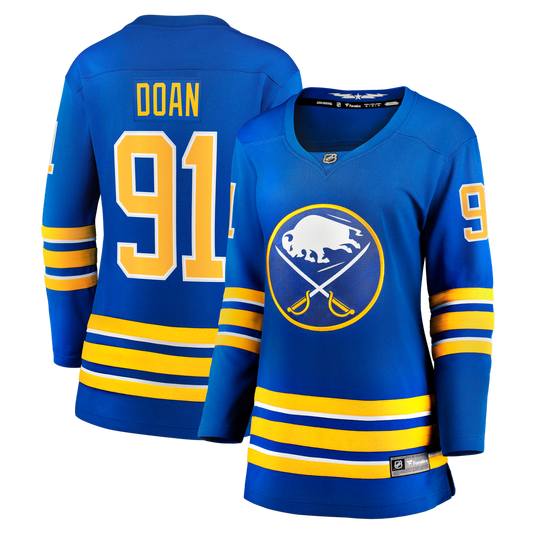 Josh Doan Buffalo Sabres Fanatics Women's Home Breakaway Player Jersey - Royal