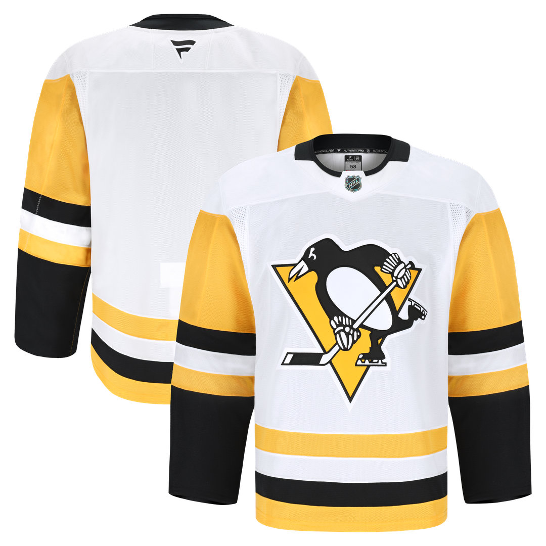 Pittsburgh Penguins Fanatics Away Authentic Pro Jersey - White