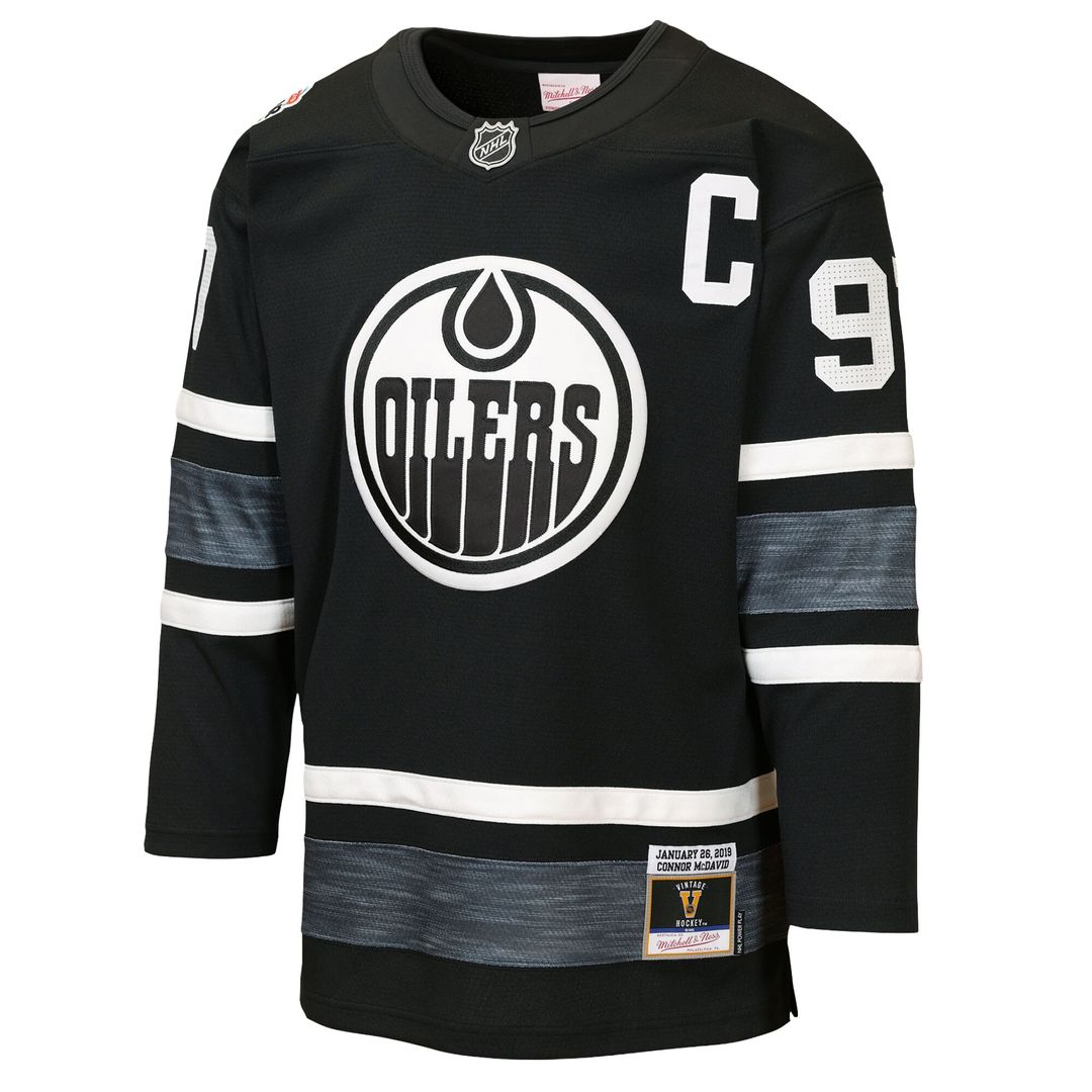Connor McDavid Edmonton Oilers Mitchell & Ness Youth 2019 All-Star Game Power Play Jersey - Black