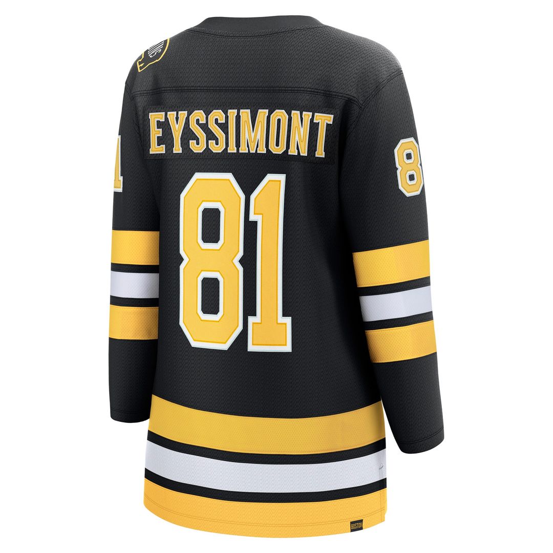 Michael Eyssimont Boston Bruins Fanatics Women's Home Breakaway Player Jersey - Black