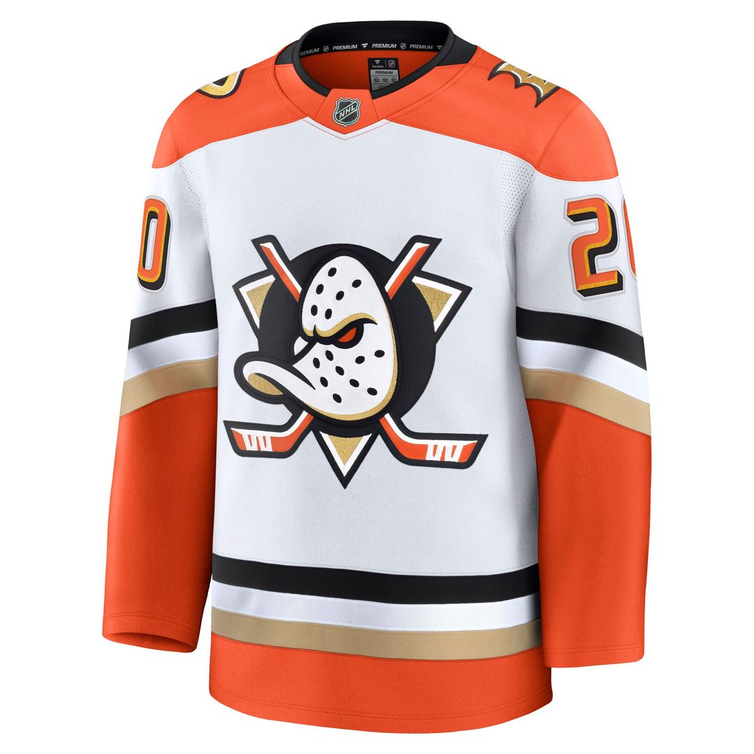 Chris Kreider Anaheim Ducks Fanatics Away Premium Jersey - White
