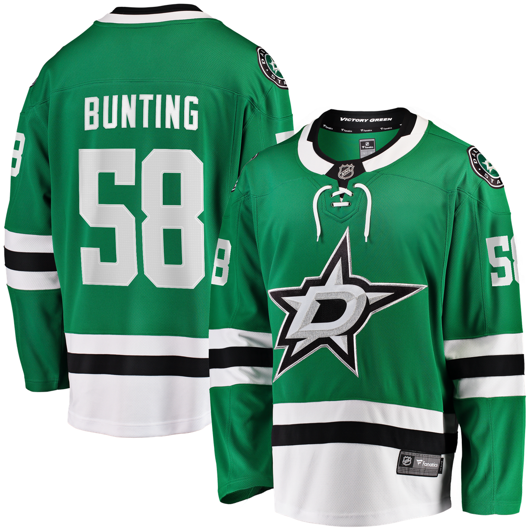 Michael Bunting Dallas Stars Fanatics Home Breakaway Jersey - Kelly Green