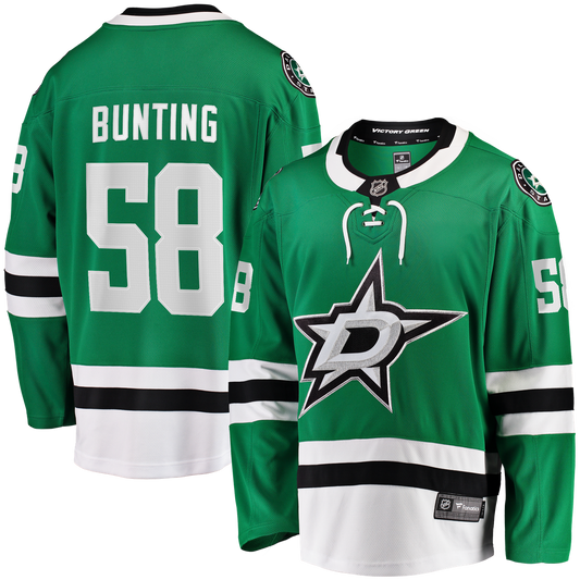 Michael Bunting Dallas Stars Fanatics Home Breakaway Jersey - Kelly Green