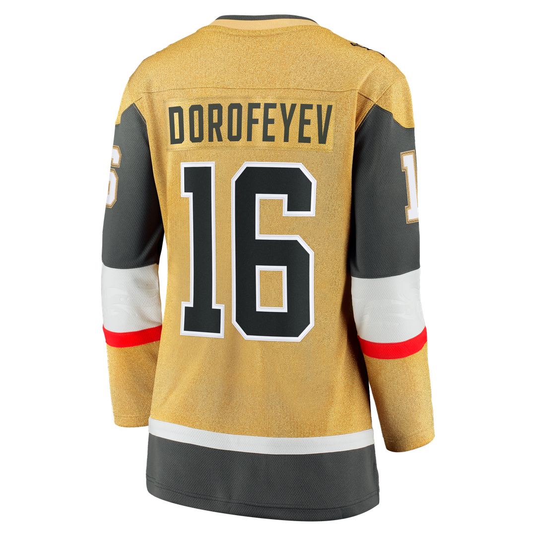 Pavel Dorofeyev Vegas Golden Knights Fanatics Women's 2026 Stanley Cup Final Breakaway Jersey - Gold