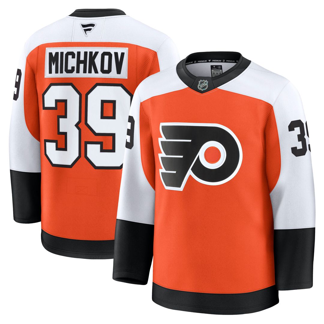 Matvei Michkov Philadelphia Flyers Fanatics Alternate Premium Jersey - Black