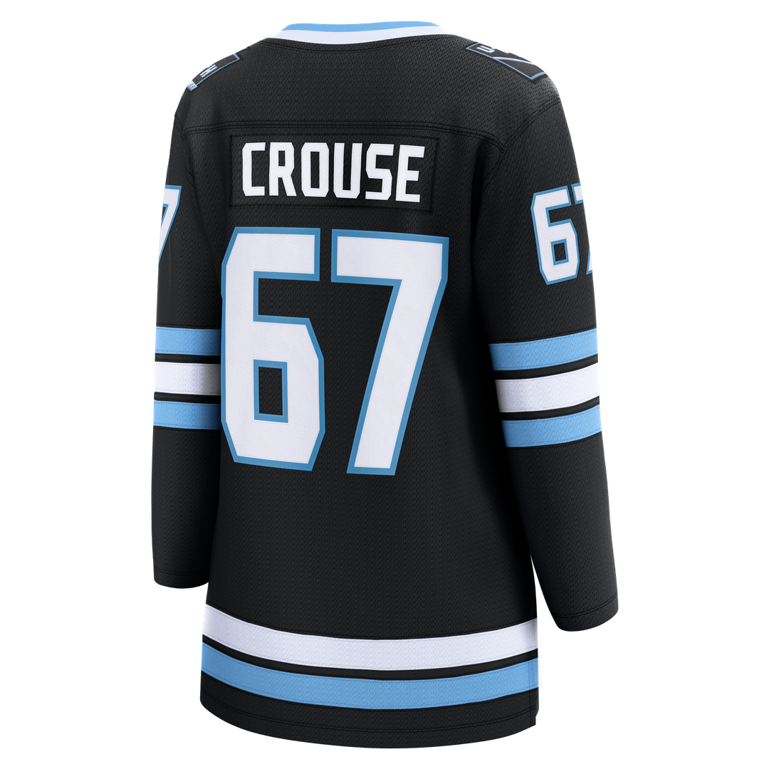 Lawson Crouse Utah Mammoth Fanatics Women's Home Breakaway Player Jersey - Black