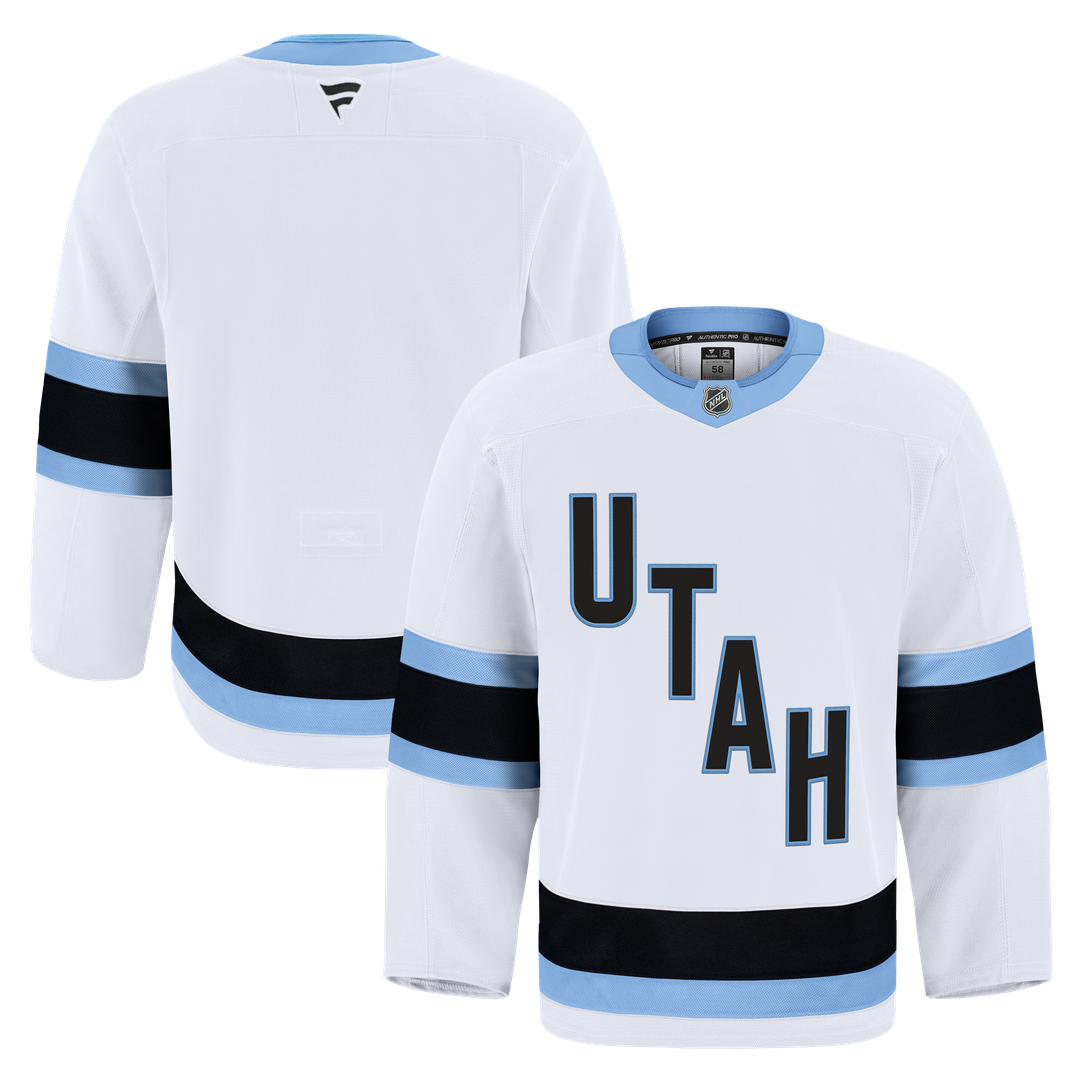 Utah Mammoth Fanatics Away Authentic Pro Jersey - White