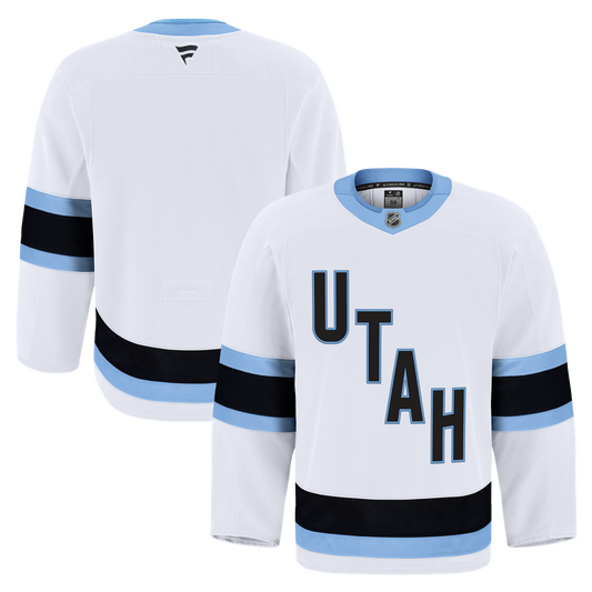 Utah Mammoth Fanatics Away Authentic Pro Jersey - White
