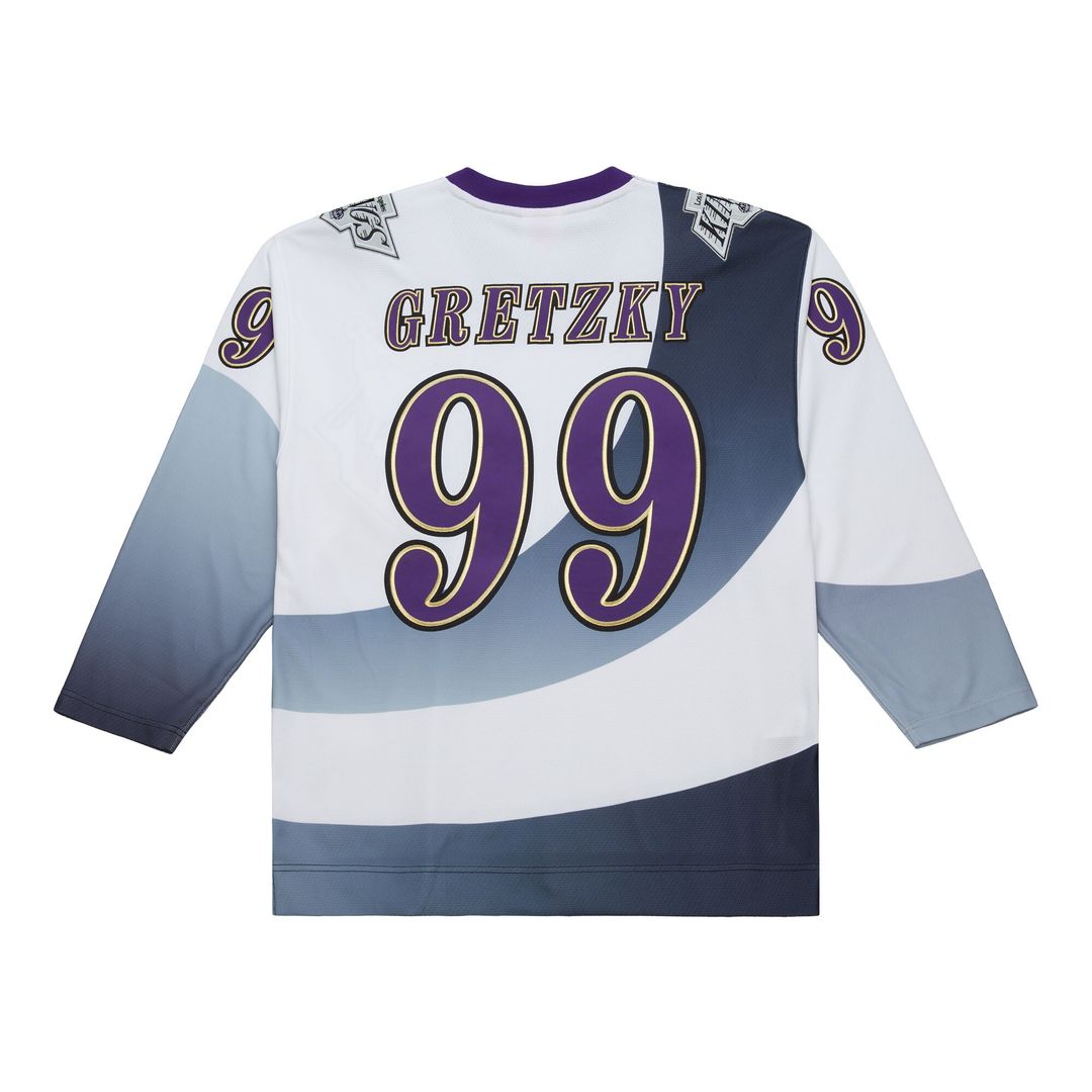 Wayne Gretzky Los Angeles Kings Mitchell & Ness 1995-96 Power Play Jersey - White