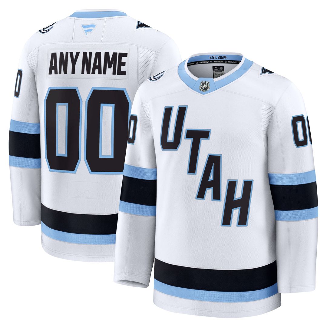 Utah Mammoth Fanatics Home Premium Custom Jersey - Black