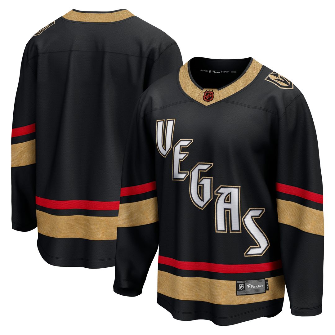 Vegas Golden Knights Fanatics Special Edition 2.0 Breakaway Blank Jersey - Black