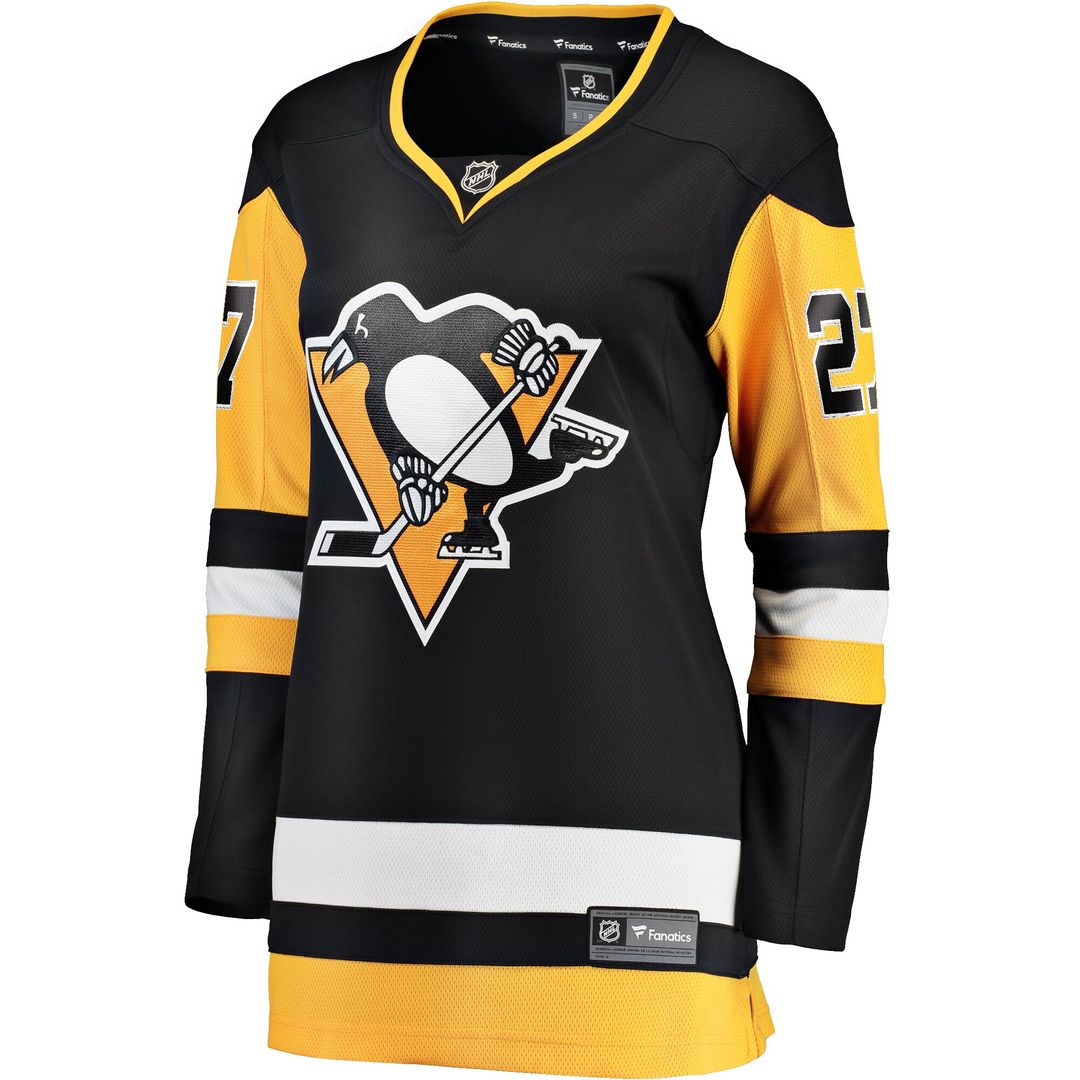 Ryan Graves Pittsburgh Penguins Fanatics Women's Home Breakaway Player Jersey - Black