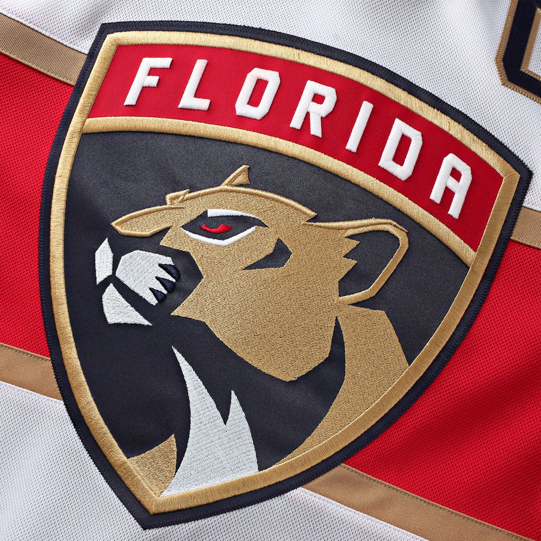 Florida Panthers Fanatics Away Premium Custom Jersey - White