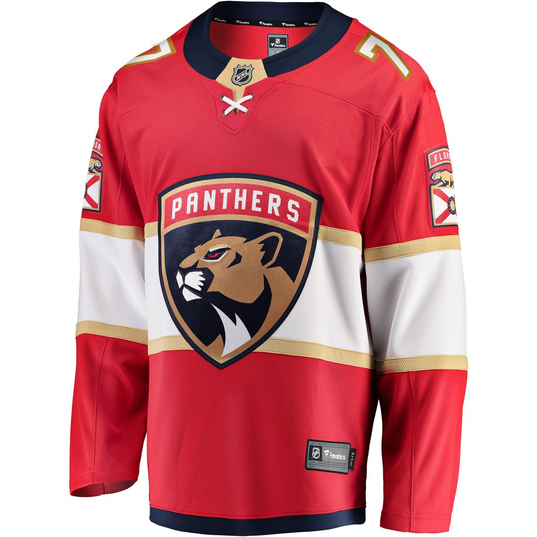 Niko Mikkola Florida Panthers Fanatics Premier Breakaway Player Jersey - Red