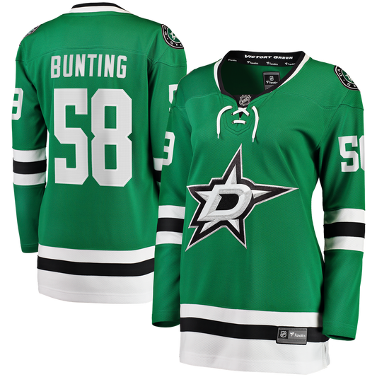 Michael Bunting Dallas Stars Fanatics Women's Home Breakaway Jersey - Kelly Green