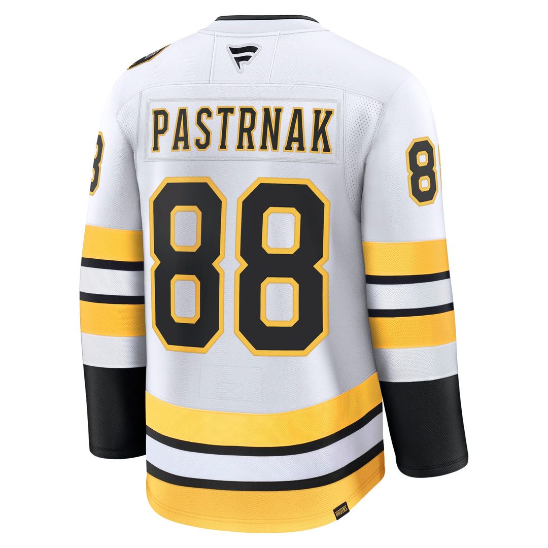 David Pastrnak Boston Bruins Fanatics Home Premium Player Jersey - Black