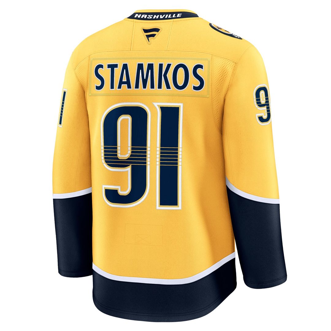 Steven Stamkos Nashville Predators Fanatics Home Premium Jersey - Gold