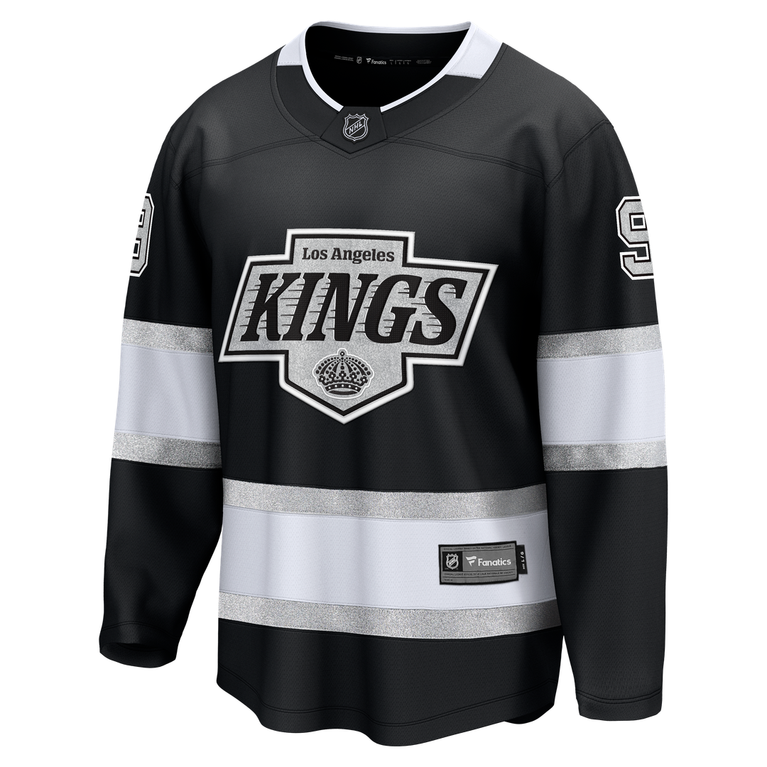 Adrian Kempe Los Angeles Kings Fanatics Home Premier Breakaway Player Jersey - Black