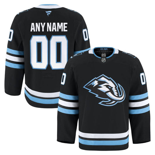 Utah Mammoth Fanatics Home Authentic Pro Custom Jersey - Black