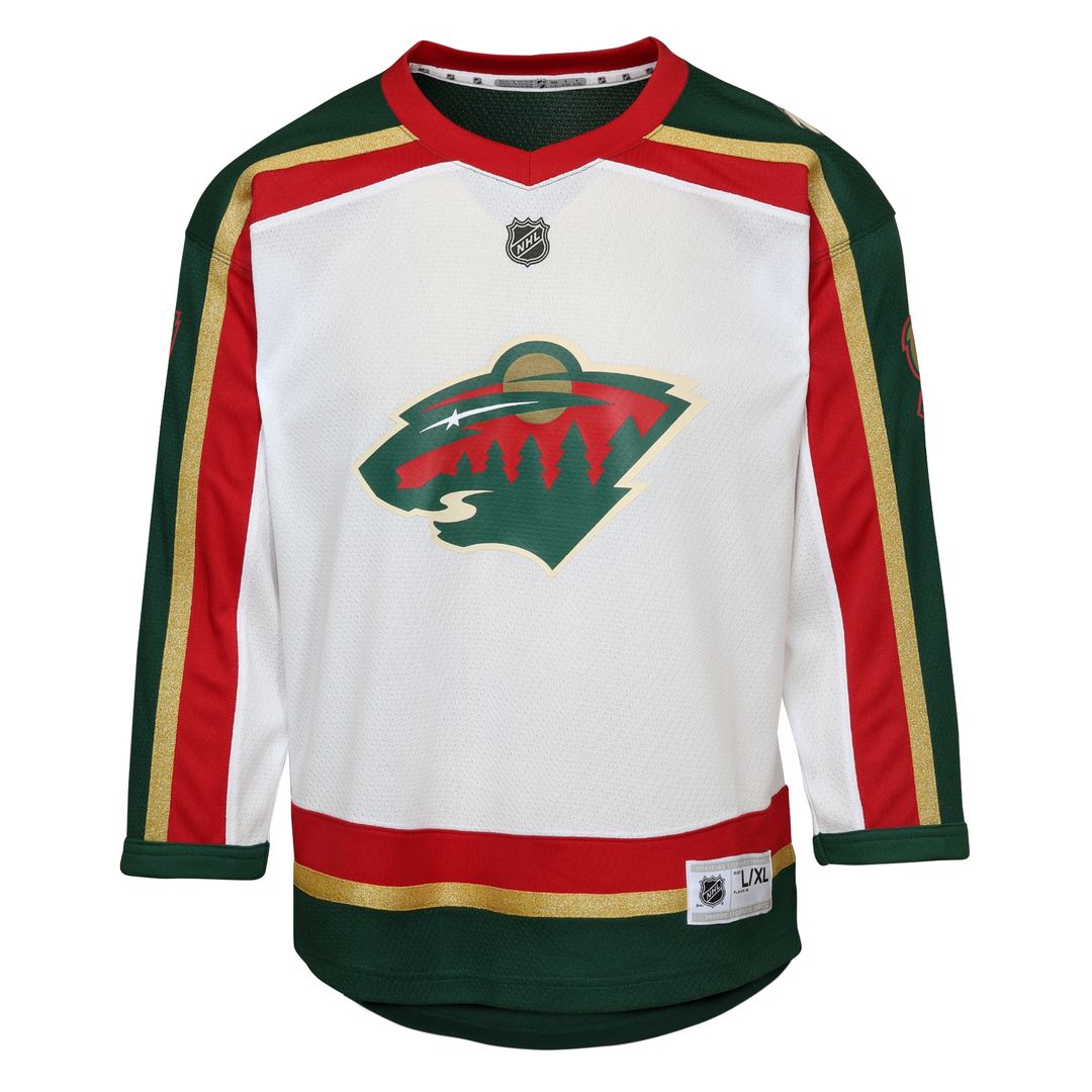 Kirill Kaprizov Minnesota Wild Youth 25th Anniversary Player Replica Jersey - White