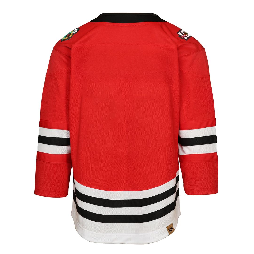 Chicago Blackhawks Youth Centennial Premier Jersey - Red