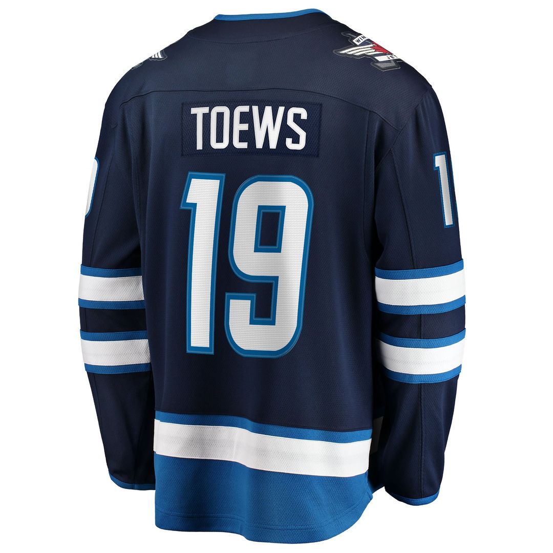 Jonathan Toews Winnipeg Jets Fanatics Home Breakaway Jersey - Navy