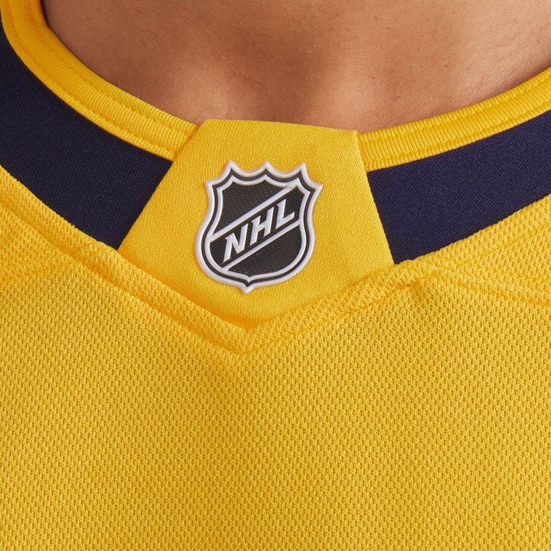 Nashville Predators Fanatics Home Premium Jersey - Yellow