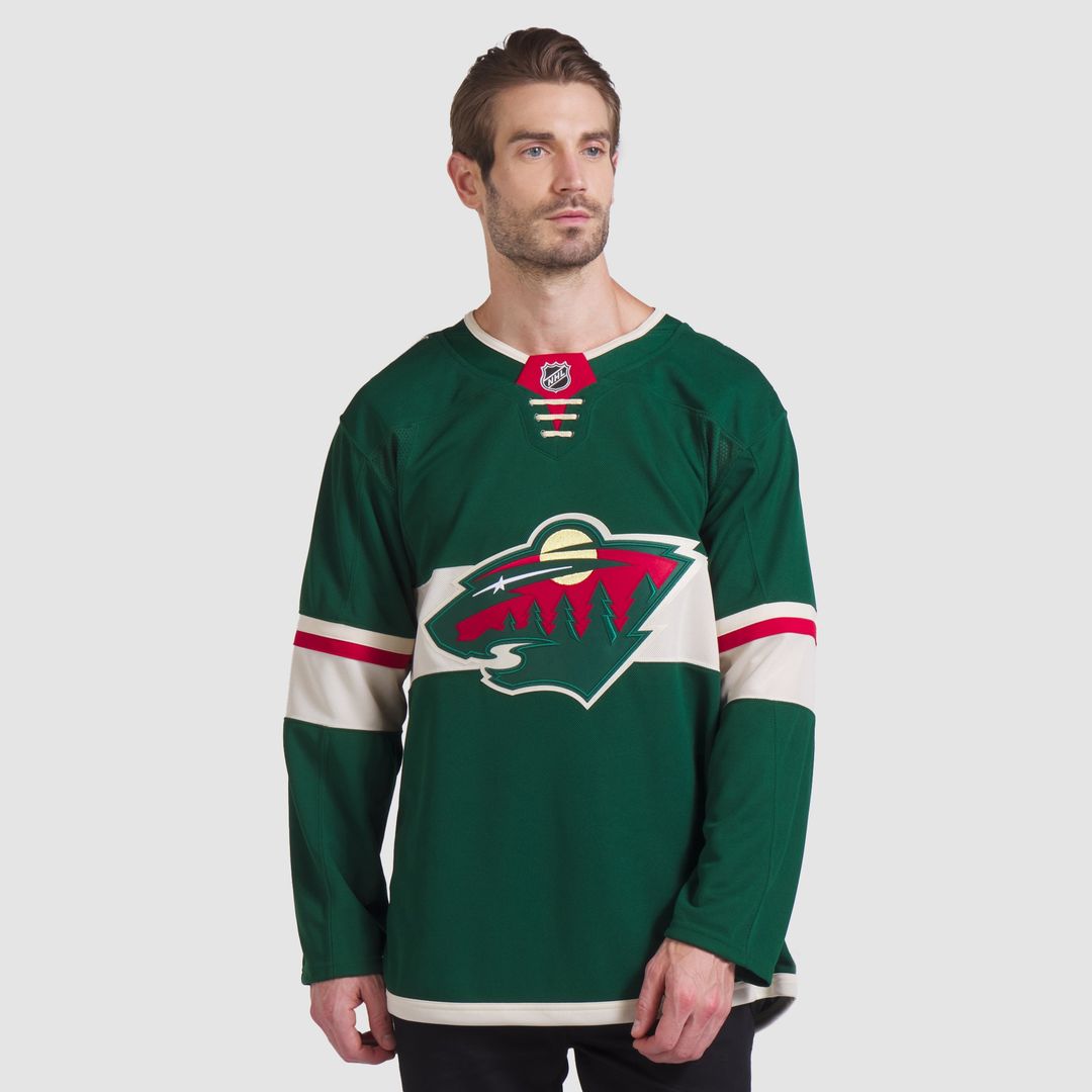 Minnesota Wild Fanatics Home Premium Jersey - Green