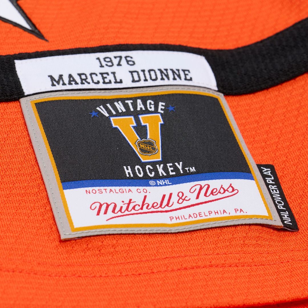Marcel Dionne Mitchell & Ness 1976 NHL All-Star Game Power Play Jersey - Orange